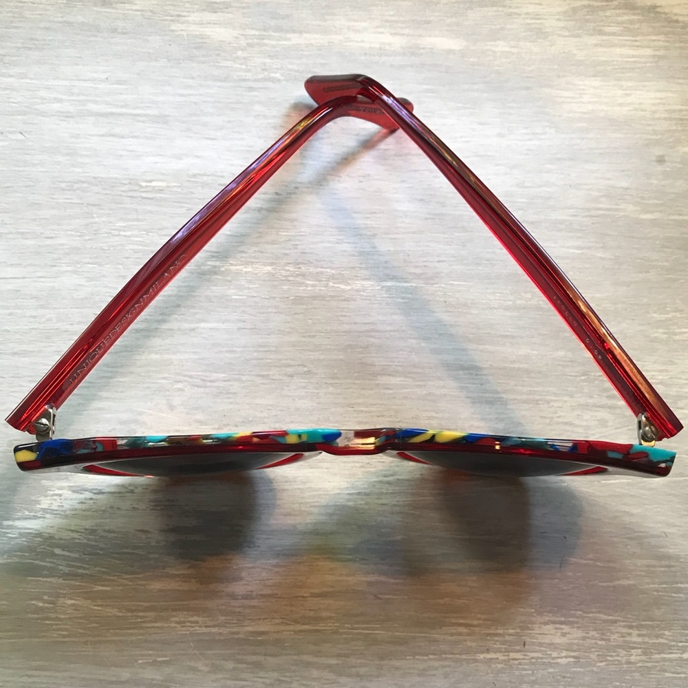 Red Sunglasses from Milan